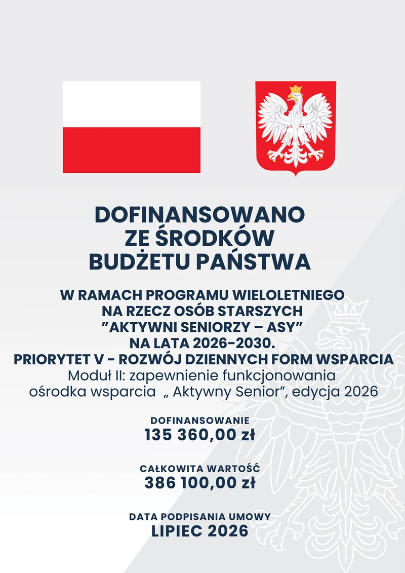 Plakat_z_kwotą_dotacji_środków_rządowych_135_tysięcy_360_złotych