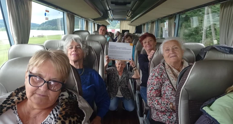 Wycieczka Seniorów do Nowego Sącza w dniu 06.08.2021 r.